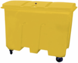 Empty Spill Kit Truck- Extra Large, Orange, Polyethylene