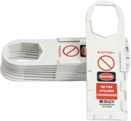 SCAFFTAG Tag Holder, NE PAS UTILISER L'ECHAFAUDAGE