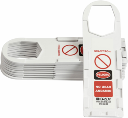 SCAFFTAG Tag Holder, NO USAR ANDAMIO