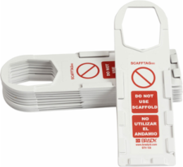 SCAFFTAG Tag Holder, DO NOT USE SCAFFOLD NO UTILIZAR EL ANDAMIO