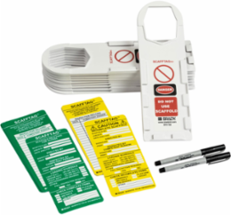 SCAFFTAG Standard Kit, Includes (10) Holders, (2) Pens, (20) Inserts