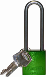 ABUS Standard Size Aluminum Padlock - 6-Pin Cylinder, 3 in. Shackle Clearance