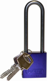 ABUS Standard Size Aluminum Padlock - 6-Pin Cylinder, 3 in. Shackle Clearance