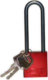 ABUS Standard Size Aluminum Padlock - 6-Pin Cylinder, 3 in. Shackle Clearance