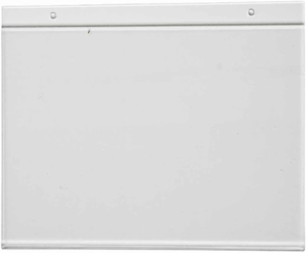 Gray Plastic Sign Holder, 7" H x 10" W