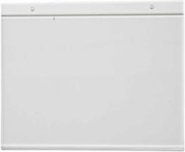 Gray Plastic Sign Holder, 7" H x 10" W