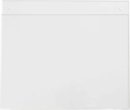 Clear Plastic Sign Holder, 9" H x 12" W