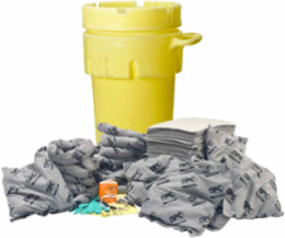ALLWIK® 95-Gallon Drum Spill Control Kit - Universal Application, Wheeled