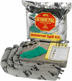 ALLWIK® Attack Pac® Portable Spill Control Kits - Universal Application, TAA Approved
