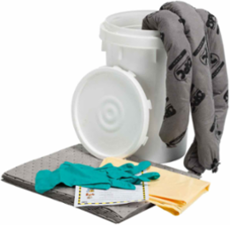 ALLWIK® 6.5-Gallon Bucket Spill Control Kit - Universal Application, TAA Approved