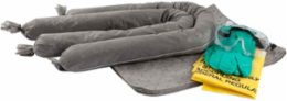Portable Spill Kit - Universal, 18 Inch H x 15 Inch W x 4.5 Inch D, 3 Gallon Capacity