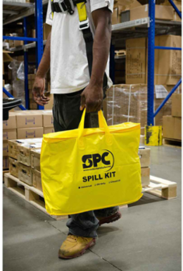 ALLWIK® Portable Economy Spill Control Kit - Universal Application, TAA Approved