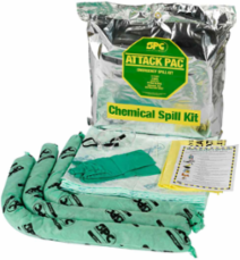 HAZWIK® Attack Pac® Portable Spill Control Kits - Chemical Application