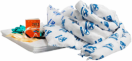 20-Gallon Oil Only Spill Control Kit Refill - Includes 12 Pads, 2 Pillows, 3 Socks