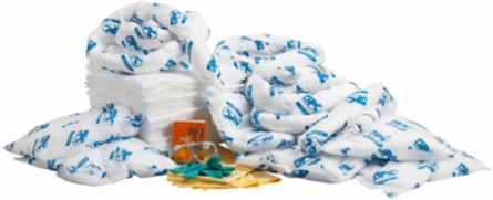 95-Gallon Oil Only Spill Control Kit Refill, Includes 110 Pads, 12 Socks, 8 Pillows