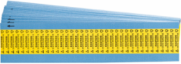 Static Awareness labels Polyester 0.25 in H x 1.25 in W Black on Yellow 25 Pk