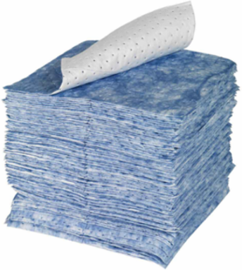SPC® Oil Only Absorbent Pads - Heavy Weight, 15" x 19", Absorbency Capacity 24 gal