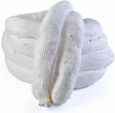SPC® Oil Only Absorbent Double Booms, 5" x 10', Absorbency Capacity 32 gal