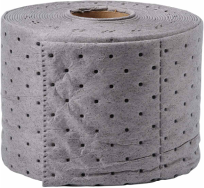 Spill Response Plus Universal Absorbent Roll - Heavy Weight, 7.5" x 50', Absorbency Capacity 3.3 gal