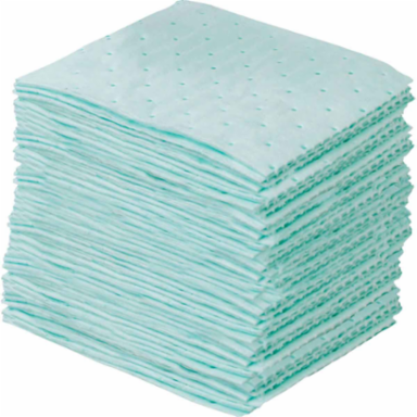 Spill Response Plus Heavy Weight Absorbent Pads 7.5 Inch x 10 Inch, 5.5 gal Capacity