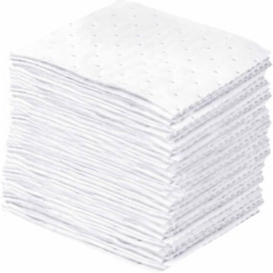 Spill Response Plus Oil Only Absorbent Pads - Heavy Weight, 7.5"x 10", Absorbency Capacity 11.1 gal