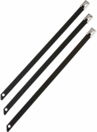 Cable Ties, 0.311" W x 7.913" L, Steel