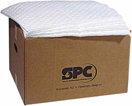 SXT® Oil Only Absorbent Pads - Medium Weight, 15" x 19", Absorbency Capacity 17 gal