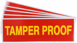 Tamper Proof Spill Kit Labels, Pack of 5 Each