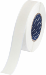 Repositionable Labels Cloth 1 in W x 100 ft L White