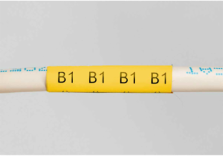 Flame Retardant Wire Wrap, 1.5 Inch W x 300 ft L, Polyimide Material