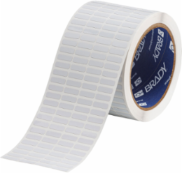 Matte Polyimide Labels, 0.2" H x 0.65" W, 10000 Labels, White