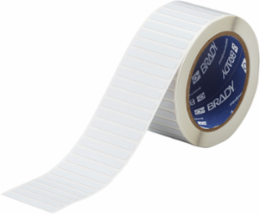 THT Labels Polyimide 0.25 in H x 2.0 in W White Roll of 2500 Labels