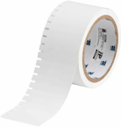 Laminate Printable Tags, 0.375" H x 1.938" W, White
