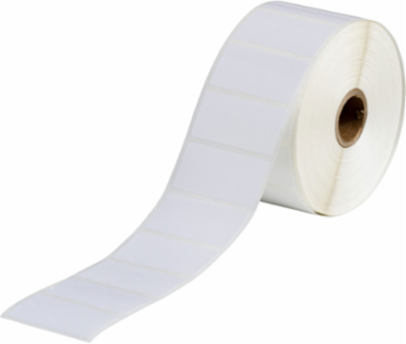 ToughBond Glossy Polyester Labels, 1 Inch H x 2 Inch W, Rubber Adhesive