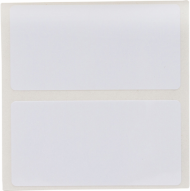 Glossy Polyester Labels, 1" H x 2" W