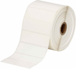 1 Inch x 3 Inch Paper Labels, Roll of 1500, Permanent Rubber Adhesive