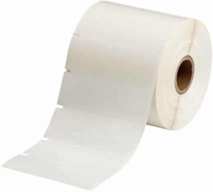 Glossy Clear Polyester Labels 1 Inch x 3 Inch, Thermal Transfer, 1500 per Roll