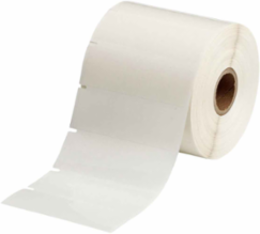 Glossy Clear Polyester Labels 1 Inch x 3 Inch, Thermal Transfer, 1500 per Roll
