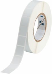 FreezerBondz Polyester Laboratory Labels, 1" H x 0.9" W, White, Roll of 3000 Labels