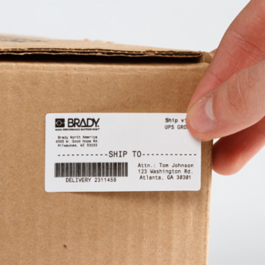 Paper Labels, 2" H x 3" W, Roll of 1000 Labels, White