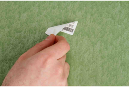 Repositionable Paper labels 5" H x 3" W, Roll of 1000 Labels