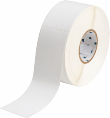 Matte Polypropylene Labels, 5" H x 3" W, Roll of 1000 Labels, White