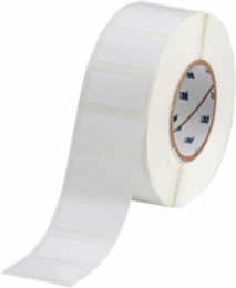 Glossy Polyester Labels, 1" H x 2" W, Roll of 2000 Labels, White