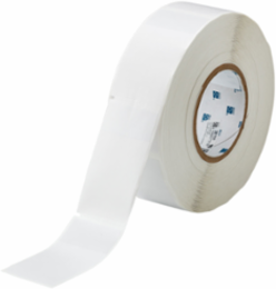Self-laminating Vinyl Labels, 3.75 in H x 2 in W Clear/White Roll of 1000