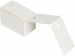THT Printable Tags, 5.75" H x 3" W, Polyester, White