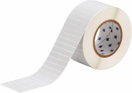 Flame Retardant Wire Wraps, 0.375" H x 1.25" W, Roll of 10000 Labels, White