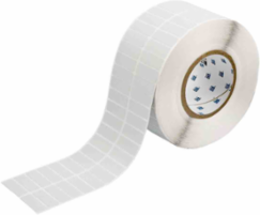 Tamper Evident Checkerboard Polyester labels, 0.5" H x 1.5" W, 10000 Labels