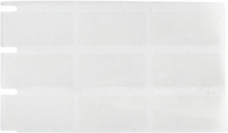Glossy Clear Polyester Labels, 0.5" H x 1" W, Roll of 10000 Labels, Clear