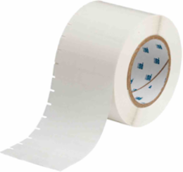 Glossy Clear Polyester Labels, 0.5" H x 1" W, Roll of 10000 Labels, Clear