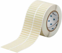 Amber Polyimide Labels, 0.25 Inch H x 1.5 Inch W, Roll of 10000, Heat Resistant